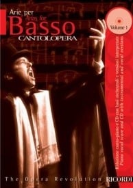 Cantolopera : Arias for Bass 1 published by Ricordi (Book & CD)